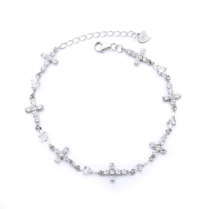 Bracelet en bambou en argent sterling 925 Vent froid Simple Lumière Luxe <span class=keywords><strong>Nice</strong></span> Design Sense - Product Image 3