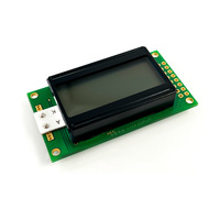 Industrielles 8x2-Zeichen-LCD-Anzeigemodul 16-poliges ST7066-Controller 5V STN Blue COB-Panel