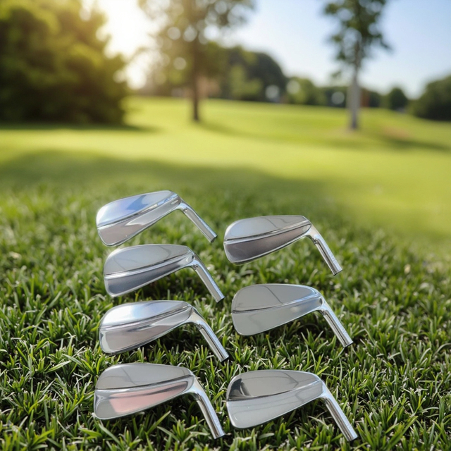 Customized 4-P Right Handed Golf Iron Set with Forged Blade and Silver Blank for Dexterity