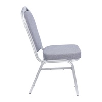 Chaise de banquet en métal robuste ignifuge et rembourrée pour hôtels, conférences, églises et événements – Vente en gros