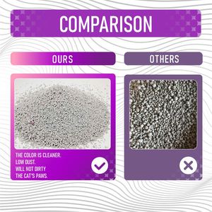 Arena para Gatos Mineral Biodegradable de 5kg, Absorción Rápida, Sin Polvo, Control de Olores, Precio de Fábrica Competitivo, Venta al Por Mayor - Product Image 3