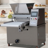 Machine automatique de glaçage pour gâteaux, compatible farine, lait et œufs