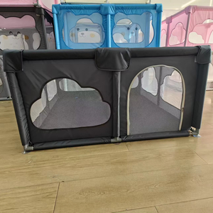 Recinto Pieghevole in Rete Traspirante per Neonati e Bambini, Recinzione Interna Rialzata Colorata Multi-Misura - Product Image 1