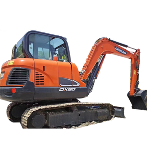 Second <b>Hand</b> <b>Mini</b> Excavator Price Multifunction Equipment 6 Ton Used Doosan Dx60 Doosan Excavator 60 - Product Image 1