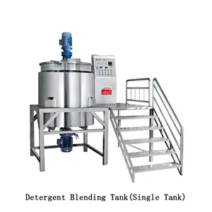 손 소독제 기계 샴푸 세탁 교반기 혼합 장비 액체 detergnet 비누 제조 공장