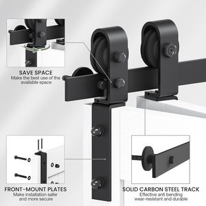 Nuovo Stile, Vendita Calda: Ferramenta Rustica e Resistente <span class=keywords><strong>per</strong></span> Porte Scorrevoli in <span class=keywords><strong>Legno</strong></span> - Product Image 2