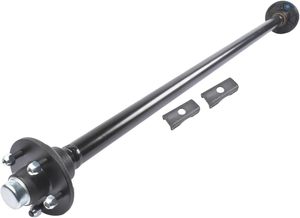 Essieu de remorque 3500 lb, 5 goujons, entraxe 5x4,5, pour bateau/camping-car, pièce en promotion en ligne - Product Image 4