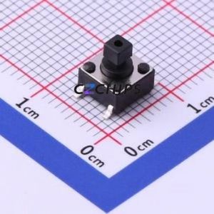UK-B0219-TP-250 Tactile Switch SMD-4P,6x6mm Switch Single Pole Single Throw Rectangle Button 2.5N Vertical Mount - Product Image 1