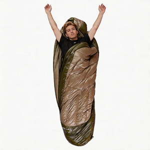 Saco de Dormir para Adultos Estilo Mamá, para Acampar al Aire Libre, Cálido, con Retención de Calor, Lavable a Máquina, de Plumón de Ganso Blanco - Product Image 3