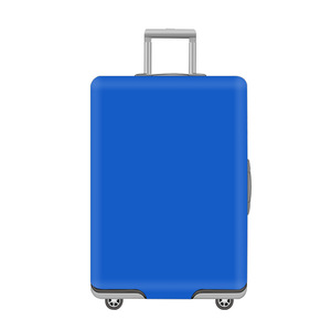 Alta calidad sólido azul real Spandex equipaje cubierta antipolvo viaje maleta Protector resistente a los arañazos 18-32 pulgadas - Product Image 1