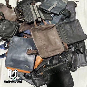 Bolso de Hombro Cruzado de Cuero Genuino de <span class=keywords><strong>Segunda</strong></span> <span class=keywords><strong>Mano</strong></span> A13 para <span class=keywords><strong>Hombre</strong></span>, Venta al por Mayor de Alta Calidad - Product Image 4