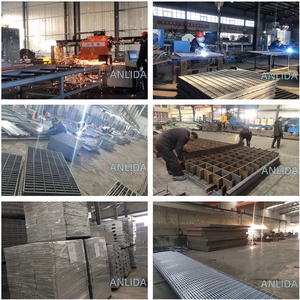 Couvercle de <span class=keywords><strong>grille</strong></span> en acier de gouttière de drainage en acier inoxydable 316 galvanisé à chaud en gros d'usine - Product Image 5