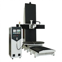 Machine de fraisage CNC 5 axes Rongchi, NC Studio, haute précision, gravure 3D, servomoteur Yaskawa du Japon, Syntec/Mach3, ATC simple, occasion