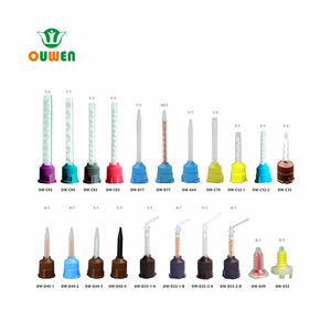 Ouwen Manufacture-Transportador <span class=keywords><strong>dental</strong></span> corto marrón, 50 unidades por bolsa, material <span class=keywords><strong>dental</strong></span> desechable, punta mezcladora <span class=keywords><strong>4</strong></span>:1 para consultorio <span class=keywords><strong>dental</strong></span> - Product Image 5