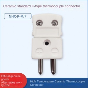 Conector de Termopar Cerámico de Alta Temperatura Tipo K NHX - Product Image 4
