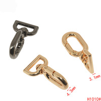 Penjualan terlaris ramah lingkungan kecil pemicu Snap Hook tas aksesori bagasi Lanyard Snap Hook logam Putar Snap Hook untuk tas dompet