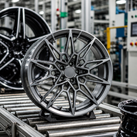 Precio Directo de Fábrica: Llantas Forjadas de Aleación Monobloque Estilo Malla Hueca de 15-20 Pulgadas 5x112mm para Rendimiento y Carreras, Buje Personalizado