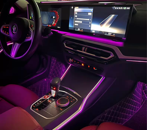 Lumière d'ambiance pour console centrale SJC pour <span class=keywords><strong>BMW</strong></span> <span class=keywords><strong>Série</strong></span> 3 et 4 G20 G22 2020-<span class=keywords><strong>2023</strong></span>, éclairage <span class=keywords><strong>intérieur</strong></span> pour la décoration et l'amélioration de l'<span class=keywords><strong>intérieur</strong></span> - Product Image 2