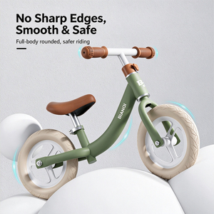 Vélo d'équilibre pour enfants de 12 à 14 pouces, sans pédales, avec pneus tubeless anti-crevaison, siège réglable, jouet pour tout-petits de 2 à 6 ans, fabriqué en usine OEM - Product Image 4