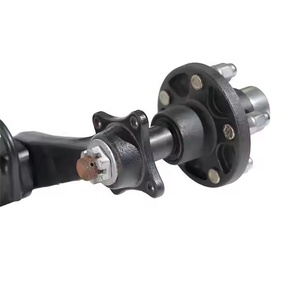 Pabrik Produsen Suku Cadang Trailer Ringan 5 Bolt <span class=keywords><strong>Idler</strong></span> Hub Half Torsion Trailer Axle Kit - Product Image 4