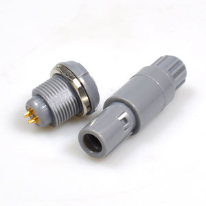 ขั้วต่อตัวผู้แบบกด15ขาตัวเชื่อมต่อแบบกดล็อคตัวเองหัวต่อแบบดึง RCA ทำจากพลาสติก2ขา - Product Image 4