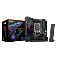 Carte mère de bureau Micro-ATX Z890I AORUS ULTRA Intel Z890 avec graphismes intégrés, ports SATA, double canal DDR5, nouvelle