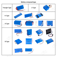 Sel baterai Lithium Ion 18650 7800mAh 3.7V 18650 untuk Honeywell 300-10186 Pro 7 AI05-2 AIO7 ADT5AIO sistem Alarm Panel