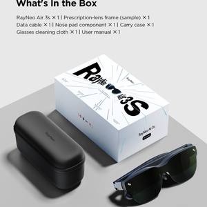 Version internationale la plus vendue des lunettes intelligentes AR Thunderbird RayNeo Air 3S de troisième génération, téléviseur de poche, visionnement HD - Product Image 5