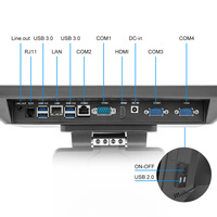Terminal Punto de Venta Todo en Uno Taixun de 15.6 Pulgadas con Pantalla Táctil Inteligente, Windows 10, Resolución Full HD, Garantía de 18 Meses, Modelo TX-A1566L