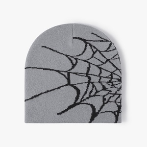 Gorro de Punto Acrílico OEM con Diseño Gráfico, Moda Urbana, Invierno, Cálido, con Logotipo Jacquard a Todo Color, Personalizado, Tipo Beanie - Product Image 3