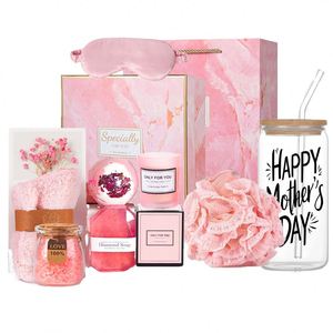 Juego de Regalo de Acero Inoxidable Personalizado, Kit de Spa Relajante, Cesta de Regalo con Diseño Creativo, Novedad, Regalo para el Día de la Madre - Product Image 1