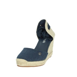 Espadrillas blu 170872 sandali con zeppa da donna - Product Image 6