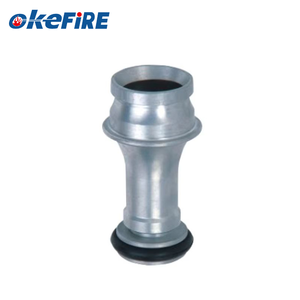 Lance d'incendie classique de type britannique Okefire en aluminium argenté, taille 2,5 pouces, <span class=keywords><strong>protection</strong></span> incendie - Product Image 1