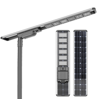 Lampadaire solaire LED JKC FX, indice de protection IP65, angle de faisceau de 140°, garantie de 3 ans, démontage et transport faciles, éclairage multiple
