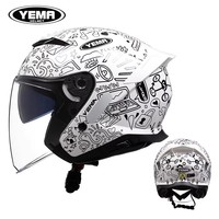 Casque de moto ouvert Dot Racing OEM neuf pour la protection des motards