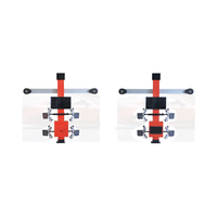 Machine d'alignement 3D personnalisée pour voitures avec double écran haute définition de 32 pouces et cabine de pulvérisation pour outils de pneus