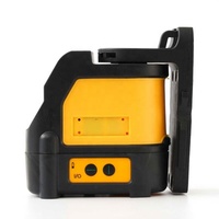 Niveau laser industriel de qualité supérieure, mini, 2 lignes, faisceau vert, auto-nivelant, avec protection IP54 et précision de 2 mm