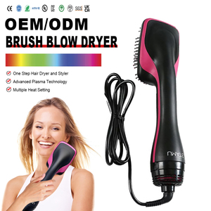 Chuyên nghiệp USB-Powered điện bàn chải tóc tóc ép tóc Máy Sấy Tóc Lược & Hot bàn chải không khí với AC động cơ cho hộ gia đình sử dụng - Product Image 1