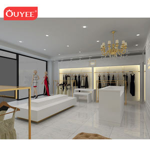 衣料品店の装飾ディスプレイラック家具婦人服店インテリアデザイン - Product Image 1