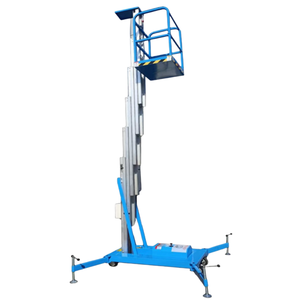 Ascenseur de taille compacte 4m 6m 8m 9m 10m un seul mât vertical en alliage d'aluminium Table élévatrice électrique pour homme - Product Image 5