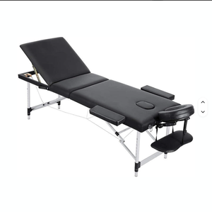 Hot Sales Portable <b>Foldable</b> Aluminum Beauty Bed Spa Massage <b>Table</b> for Spa Salons Hotels Bedrooms Massage Bed - Product Image 2