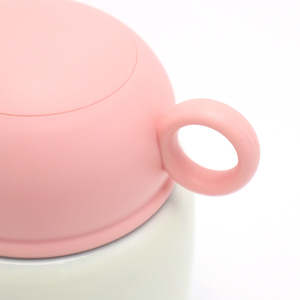 JSMART ब्रेज़्ड बीकर स्टूडेड फ़ूड बीकर इंसुलेटेड 500ml बॉक्स कैसरोल मिनी पॉट फ्लास्क हॉट फ़ूड स्टेनलेस स्टील मग - Product Image 2