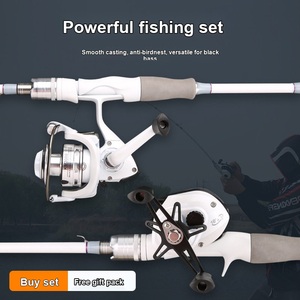 Ensemble de cannes à pêche <span class=keywords><strong>Shimano</strong></span> pour débutants, kit complet de pêche en mer, cannes à lancer longues portées, cannes à lancer spinning - Product Image 4