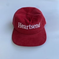 Gorra Snapback de 5 Paneles de Pana Absorbente de Sudor con Bordado Moderno para Jóvenes, Estilo Urbano, Uso Diario