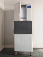 Machine à glaçons carrés commerciale électrique 150kg-500kg, refroidissement par eau, pour extérieur, voiture, camping-car, usage domestique et hôtelier, OEM