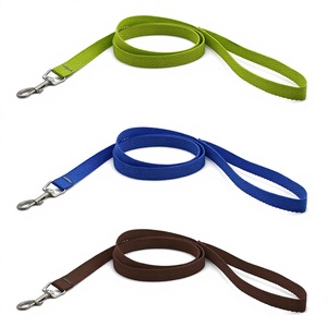 새로운 친환경 강아지 목줄 체인, 수축식이 아닌 나일론 단색 심플 소형 및 중형 반려동물 도매 - Product Image 4