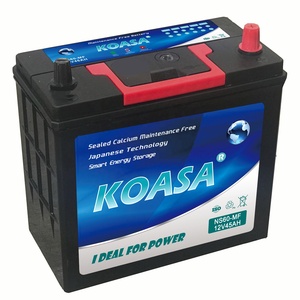 Batterie de voiture scellée au plomb-acide 12V KOASA China Factory Strongest NS60L-MF 46B24L(S)-MF Calcium Silver - Product Image 2