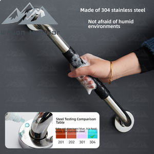 <span class=keywords><strong>Barre</strong></span> d'appui <span class=keywords><strong>de</strong></span> sécurité antidérapante en acier inoxydable Wayon <span class=keywords><strong>pour</strong></span> salle <span class=keywords><strong>de</strong></span> bain avec poignée texturée <span class=keywords><strong>pour</strong></span> personnes âgées et handicapées - Product Image 3