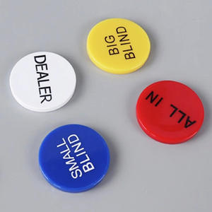 Tapis de jeu de mahjong et d'échecs moderne et durable, ensemble de jetons spécial, jetons en plastique de qualité professionnelle, idéal pour les salles de jeu transfrontalières - Product Image 3