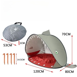 <span class=keywords><strong>Tenda</strong></span> Pop-up Impermeabile Quattro Stagioni per Bambini PoeticExist, Protezione UV, Design Monocamera 120x80x70cm per Giochi all'Aperto e Uso in Spiaggia - Product Image 3